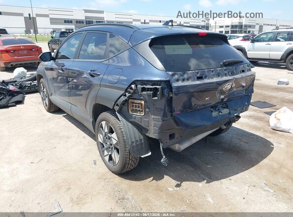 KM8HB3AB4RU072707 2024 HYUNDAI KONA Синий Задняя левая четверть