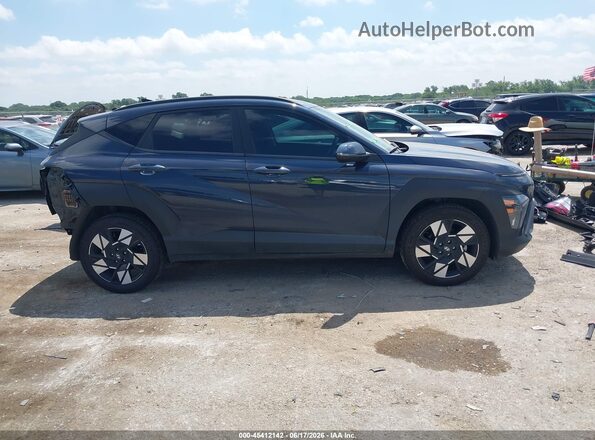 KM8HB3AB4RU072707 2024 HYUNDAI KONA Синий Вид задней части салона