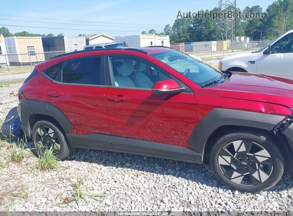 KM8HB3AB4RU082685 2024 HYUNDAI KONA Red Rear interior view