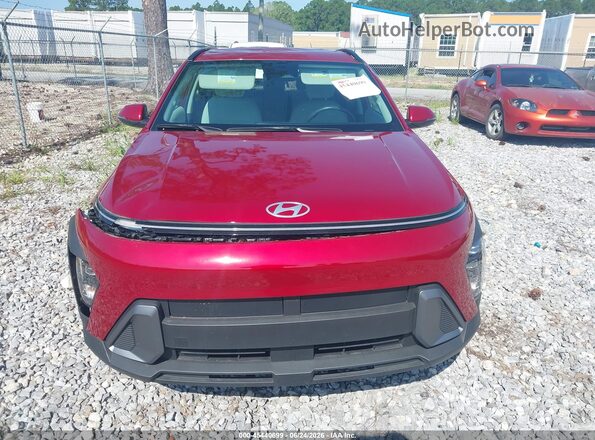 KM8HB3AB4RU082685 2024 HYUNDAI KONA Red Instrument cluster view