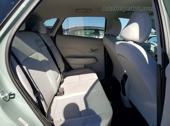 KM8HB3AB4SU214446 2025 HYUNDAI KONA Бирюзовый Вид задней части салона