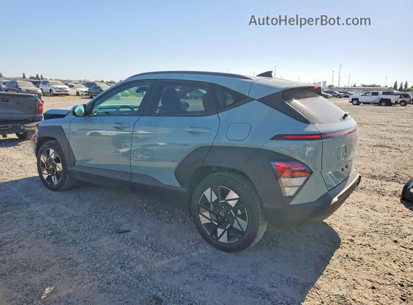 KM8HB3AB4SU214446 2025 HYUNDAI KONA Бирюзовый Задняя левая четверть