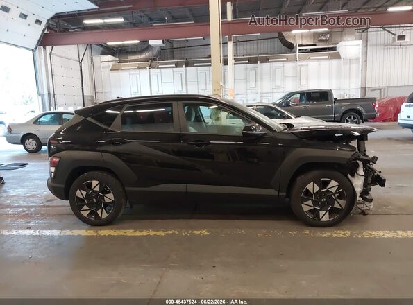 KM8HB3AB4SU332772 2025 HYUNDAI KONA Black Սալոնի 360 աստիճան տեսք