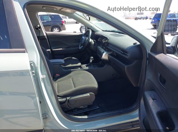 KM8HB3AB5RU115483 2024 HYUNDAI KONA Зеленый Вид салона спереди