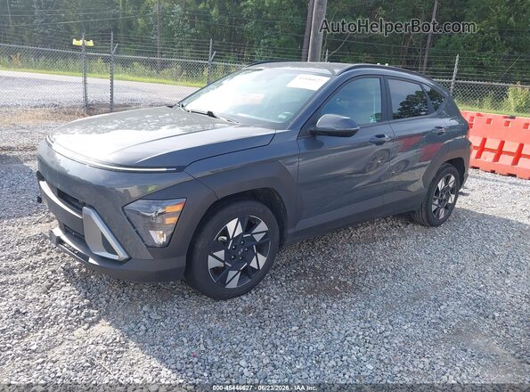 KM8HB3AB5SU221177 2025 HYUNDAI KONA Gray Առջևի ձախ երեք քառորդ տեսարան