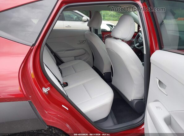 KM8HB3AB5SU272176 2025 HYUNDAI KONA Red Vista de la etiqueta del VIN