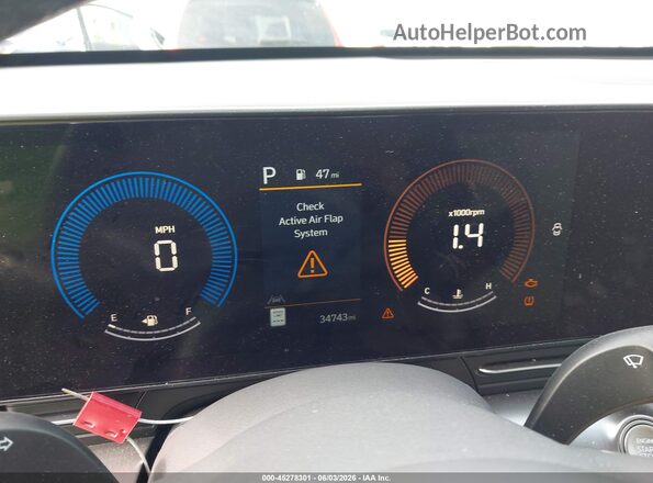KM8HB3AB7SU204820 2025 HYUNDAI KONA Gray Вид задніх сидінь