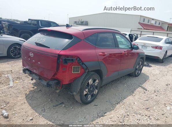 KM8HB3AB7SU206731 2025 HYUNDAI KONA Red Trasero derecho