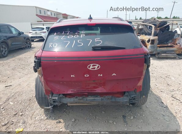 KM8HB3AB7SU206731 2025 HYUNDAI KONA Red 