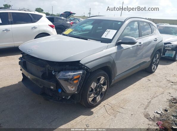 KM8HB3AB8RU123108 2024 HYUNDAI KONA Gray Front left