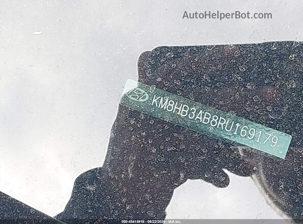 KM8HB3AB8RU169179 2024 HYUNDAI KONA Белый 