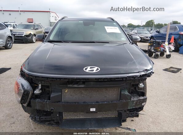 KM8HB3AB9SU189236 2025 HYUNDAI KONA Black Widok wnętrza z tyłu