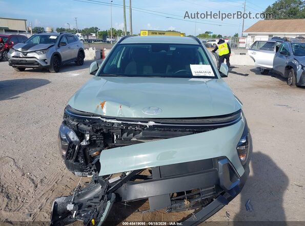 KM8HB3ABXSU325597 2025 HYUNDAI KONA Teal Instrument cluster view