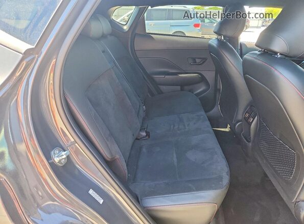 KM8HBCA33SU205293 2025 HYUNDAI KONA Серый Вид задней части салона