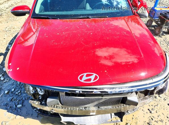 KM8HBCAB0RU072218 2024 HYUNDAI KONA Red Engine compartment view