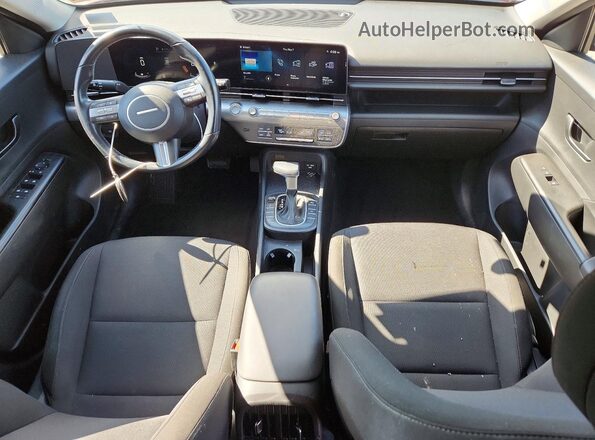 KM8HBCAB0RU072218 2024 HYUNDAI KONA Red Dashboard view