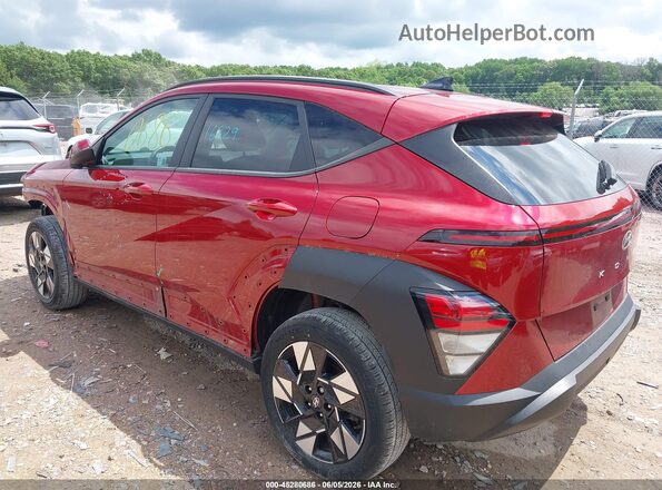 KM8HBCAB1RU044010 2024 HYUNDAI KONA Red Trasero izquierdo