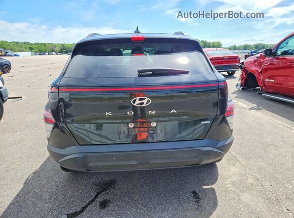 KM8HBCAB1RU106652 2024 HYUNDAI KONA Black უკანა ხედი