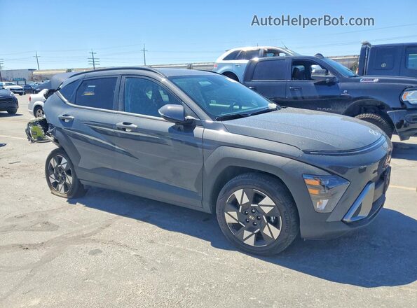 KM8HBCAB1RU156029 2024 HYUNDAI KONA Gray Առջևի աջ