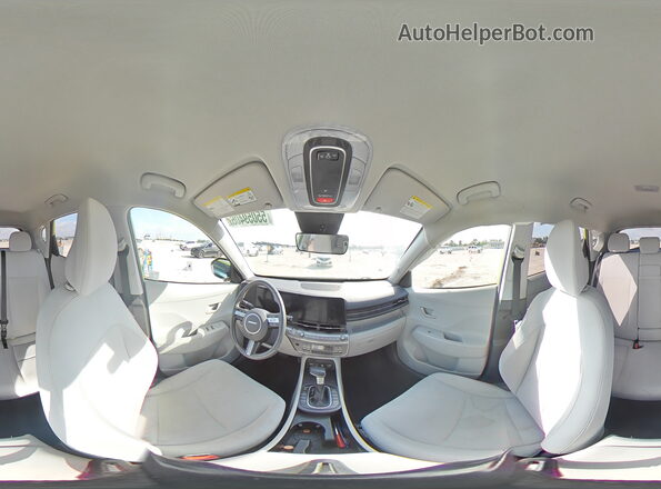 KM8HBCAB3RU116423 2024 HYUNDAI KONA Green 360 interior view