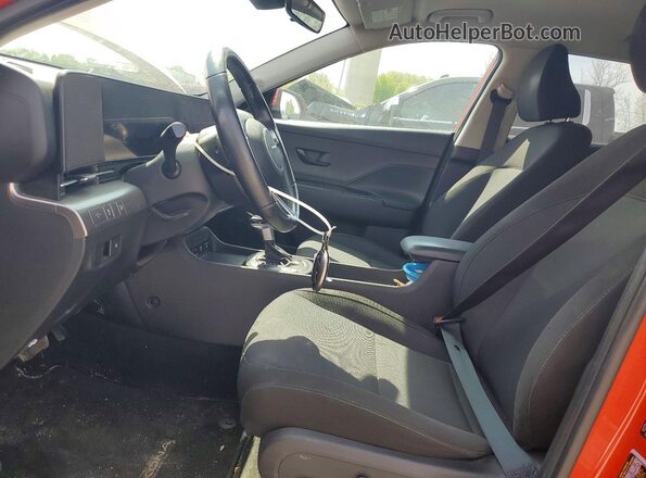 KM8HBCAB5RU096417 2024 HYUNDAI KONA Orange Вид салону спереду