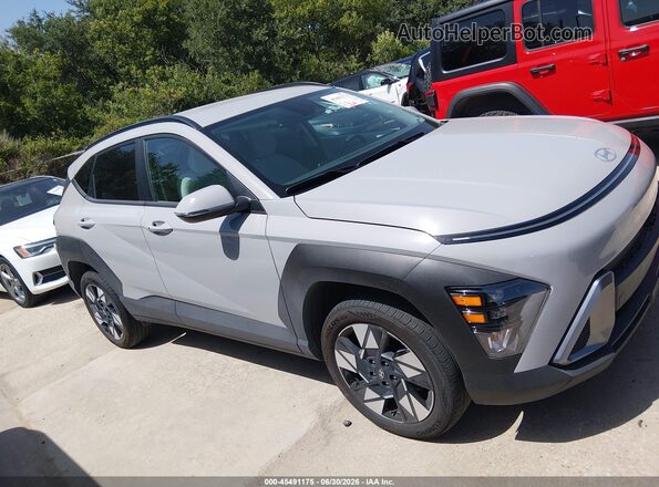 KM8HBCAB6SU338475 2025 HYUNDAI KONA Серый Вид задней части салона
