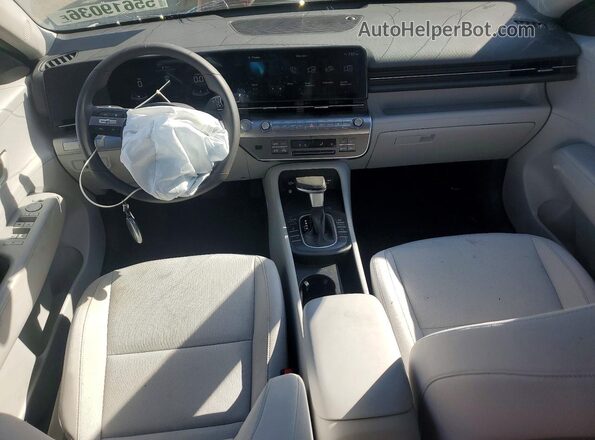 KM8HBCAB6SU339951 2025 HYUNDAI KONA Gray Dashboard view