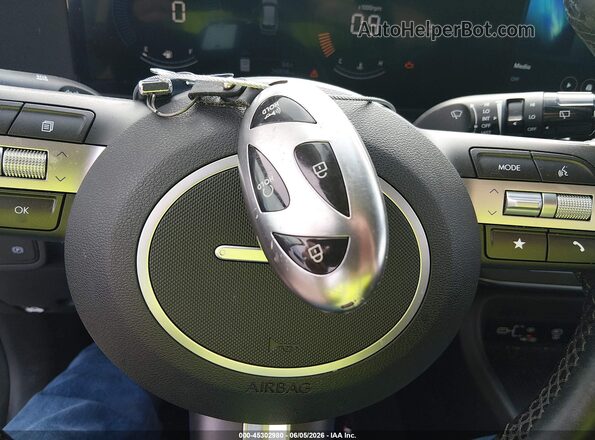 KM8HBCAB7RU090926 2024 HYUNDAI KONA Черный Вид панели приборов