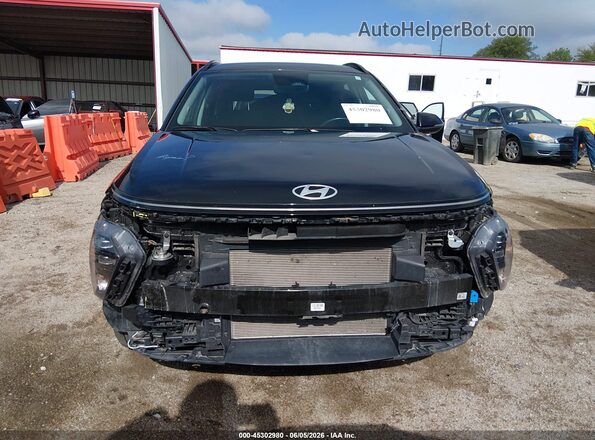 KM8HBCAB7RU090926 2024 HYUNDAI KONA Черный Вид задней части салона