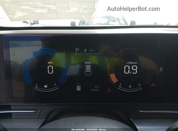 KM8HBCAB7RU090926 2024 HYUNDAI KONA Черный Вид задних сидений
