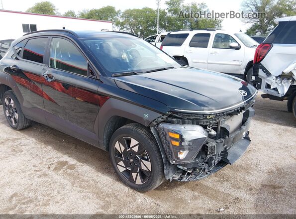 KM8HBCAB7RU090926 2024 HYUNDAI KONA Черный Вид спереди