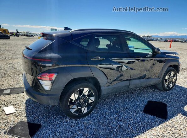 KM8HBCAB7RU159355 2024 HYUNDAI KONA Black Tył prawy