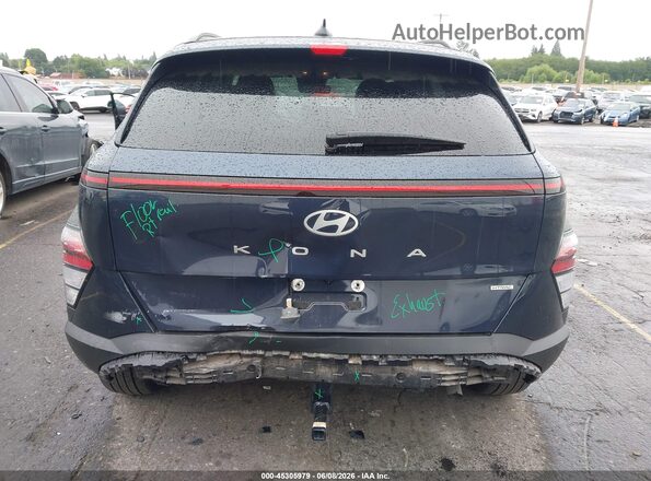 KM8HBCAB7SU315187 2025 HYUNDAI KONA Blue Front view