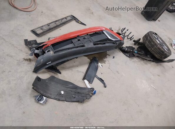KM8HBCAB8RU092541 2024 HYUNDAI KONA Orange Առջևի վահանակի տեսք