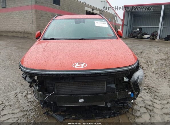 KM8HBCAB8RU092541 2024 HYUNDAI KONA Orange Սարքավորումների վահանակի տեսք