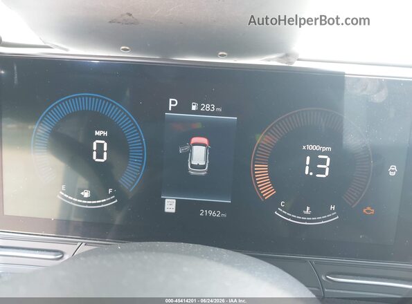 KM8HBCAB8SU337523 2025 HYUNDAI KONA Белый Вид задних сидений