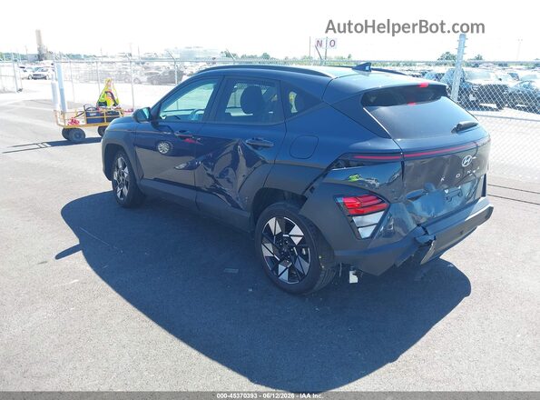 KM8HBCAB9RU165772 2024 HYUNDAI KONA Синий Задняя левая четверть