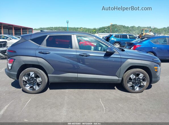 KM8HBCAB9RU165772 2024 HYUNDAI KONA Синий Вид задней части салона