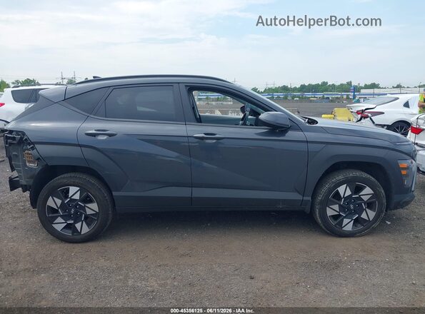 KM8HBCABXRU040490 2024 HYUNDAI KONA Gray Вид задньої частини салону