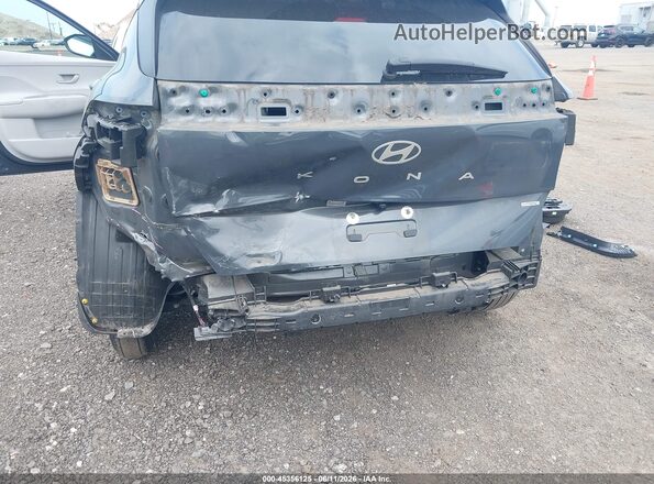 KM8HBCABXRU040490 2024 HYUNDAI KONA Gray Вид спереду
