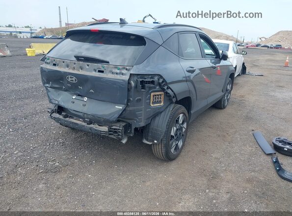 KM8HBCABXRU040490 2024 HYUNDAI KONA Gray Задня права чверть