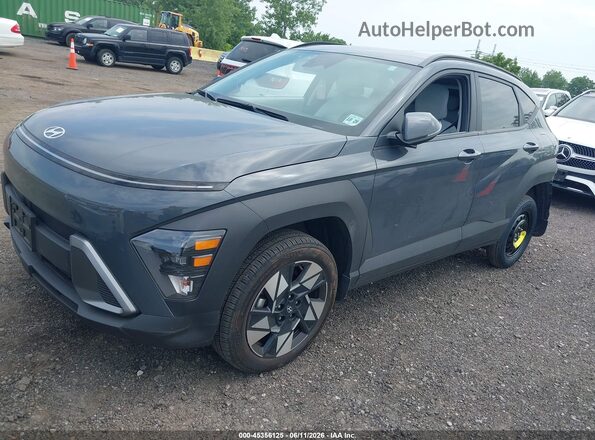 KM8HBCABXRU040490 2024 HYUNDAI KONA Gray Передня ліва чверть