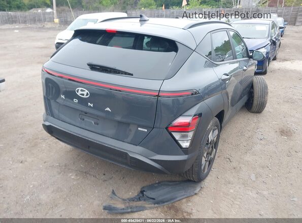 KM8HBCABXRU173296 2024 HYUNDAI KONA Gray Trasero derecho
