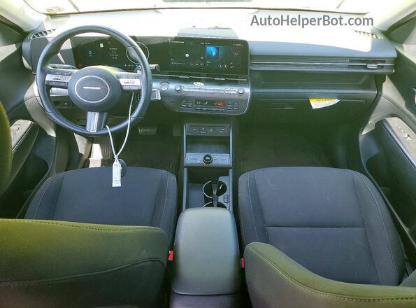 KM8HC3A63RU005824 2024 HYUNDAI KONA Yellow Dashboard view