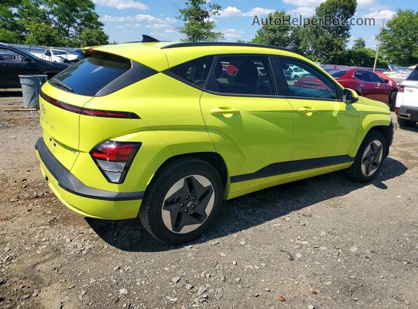 KM8HC3A63RU005824 2024 HYUNDAI KONA Yellow Rear right