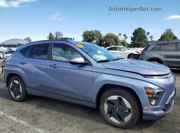 KM8HC3A67RU004367 2024 HYUNDAI KONA Синий Передняя правая четверть