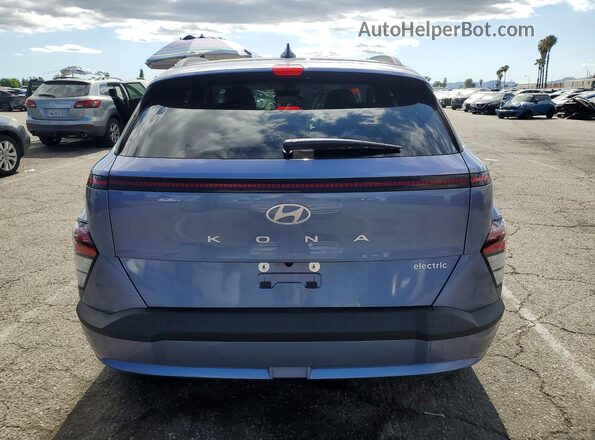 KM8HC3A67RU004367 2024 HYUNDAI KONA Синий Вид сзади