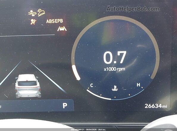 KM8HC3AB1RU149286 2024 HYUNDAI KONA Gray 