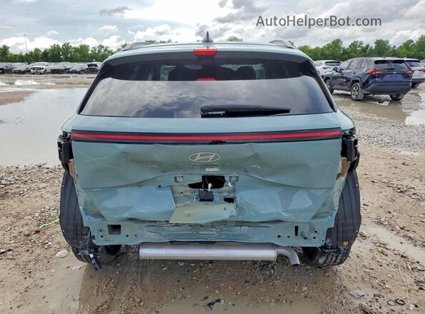 KM8HC3AB5SU214839 2025 HYUNDAI KONA Turquoise Rear view