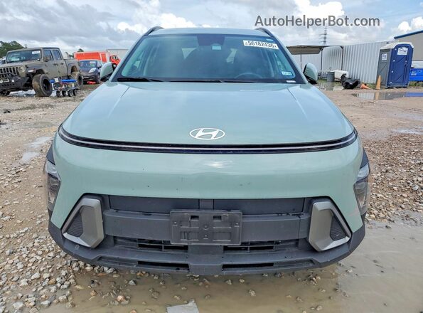 KM8HC3AB5SU214839 2025 HYUNDAI KONA Turquoise Front view
